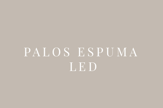 Palos espuma led